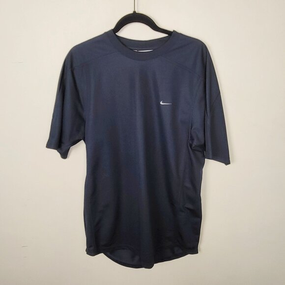 Nike navy jersey t-shirt. Men's size large - Picture 1 of 2